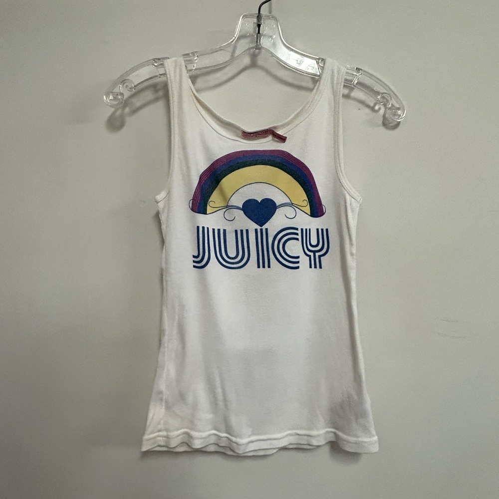 Juicy Couture Kids Ribbed Cotton Tank